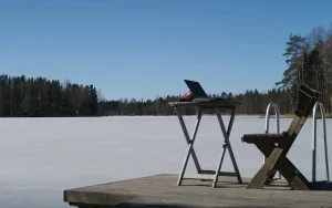 levollinen maisema luonnossa jaksa arjessa