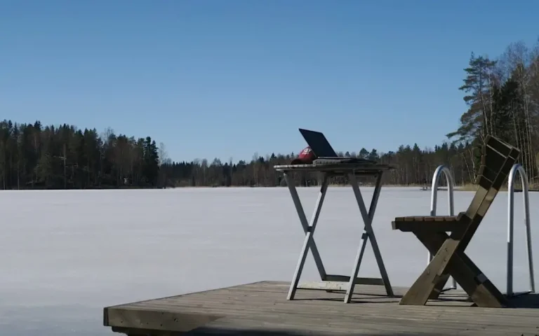 levollinen maisema luonnossa jaksa arjessa